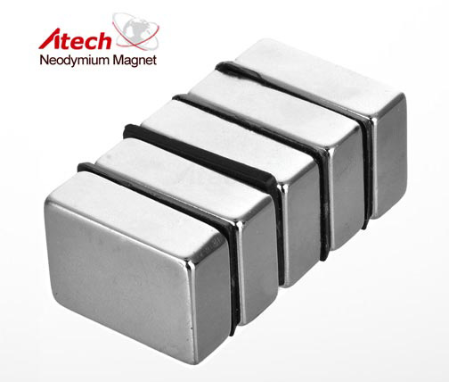 Generator Permanent Magnet 2/3 inch x1/2 inch x1/4 inch N42 Neodymium Block Magnet Magnetic Plate