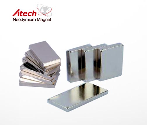 Magnetic Plate 1/2 inch x1/4 inch x1/16 inch Neodymium Block Magnet Oil Filter Magnet