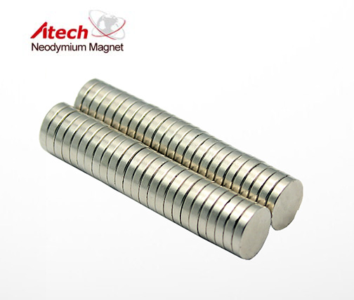 Nickel Coated N35 Neodymium Magnet Disc