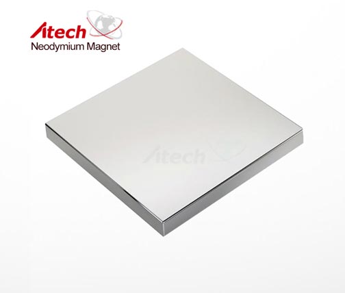 Thin Plate Magnet 1 inch x1 inch x1/8 inch N42 Magnetic Plate Magnet Bar